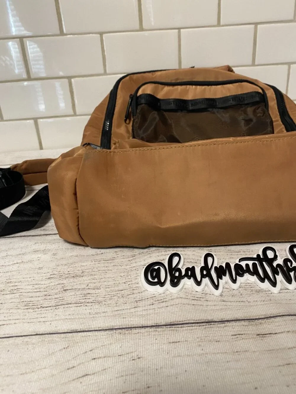 *Steve Madden BCHELLE Backpack and Matching Pouch in Camel